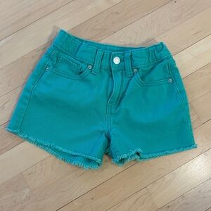 Old Navy Teal Kids Denim Shorts